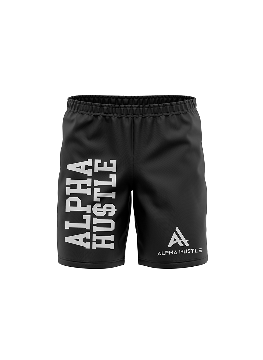 Fiber Black Alpha Hustle Shorts