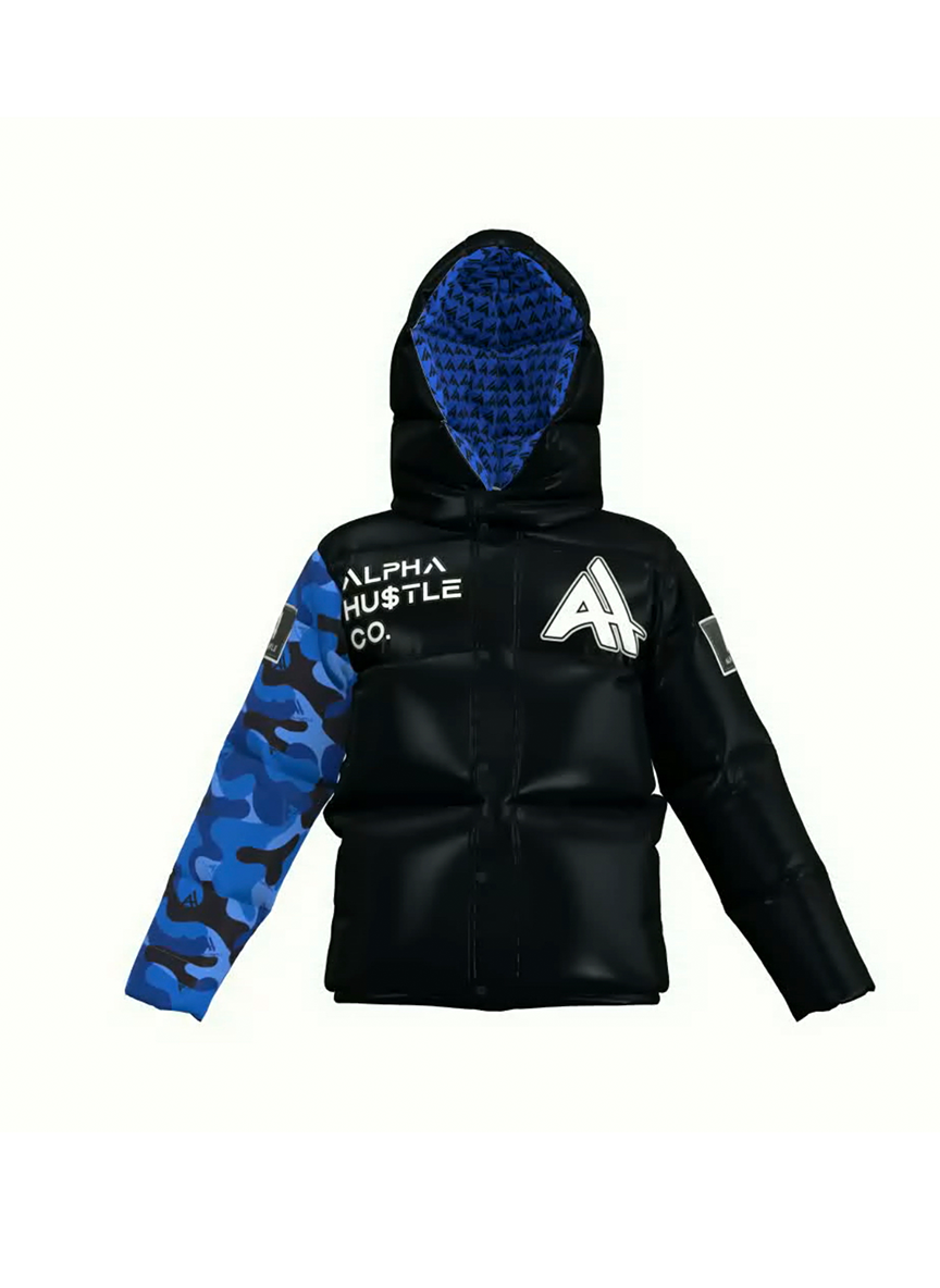 Blue Camo Force jacket