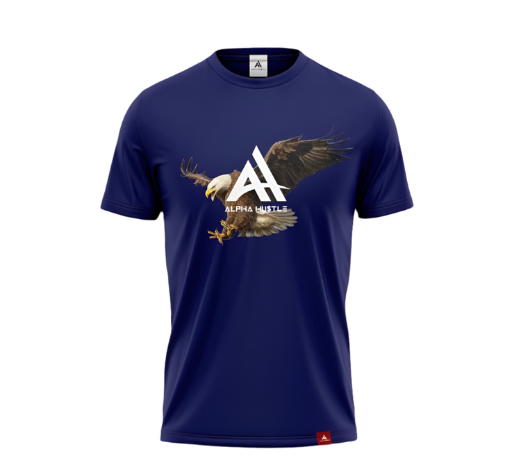 Alpha HuStle - Eagle Eye Navy T-shirt