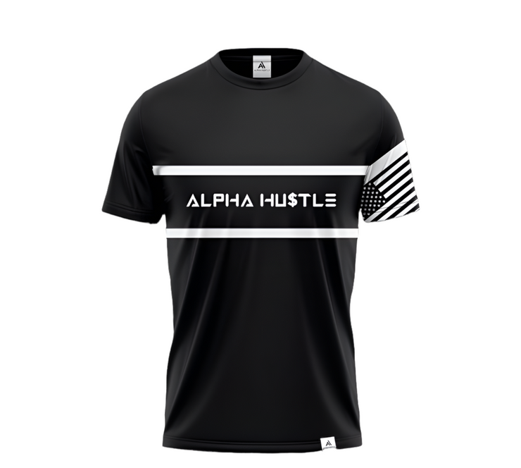 Alpha HuStle - Made In America White T-shirt