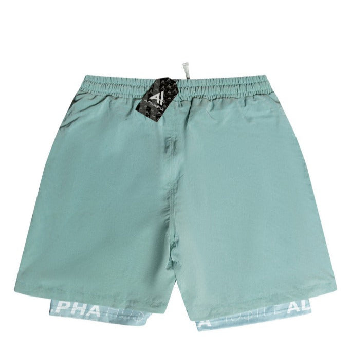 HUSTLE NON STOP SHORTS (TORQUISE)
