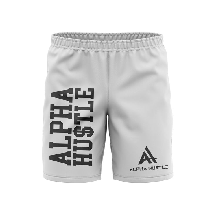 Pearl White Alpha Hustle Shorts