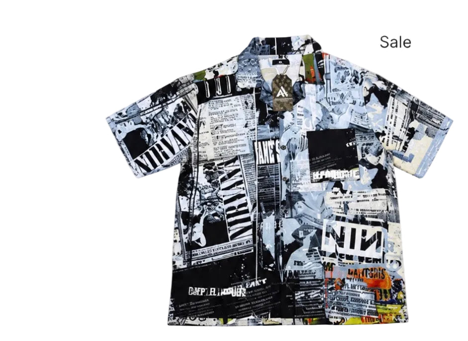 PL$NE J$NE BLACK SHIRT