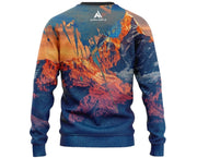 Alpha HuStle - Eagle Flex All Over Print Sweatshirt