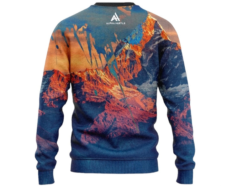Alpha HuStle - Eagle Flex All Over Print Sweatshirt