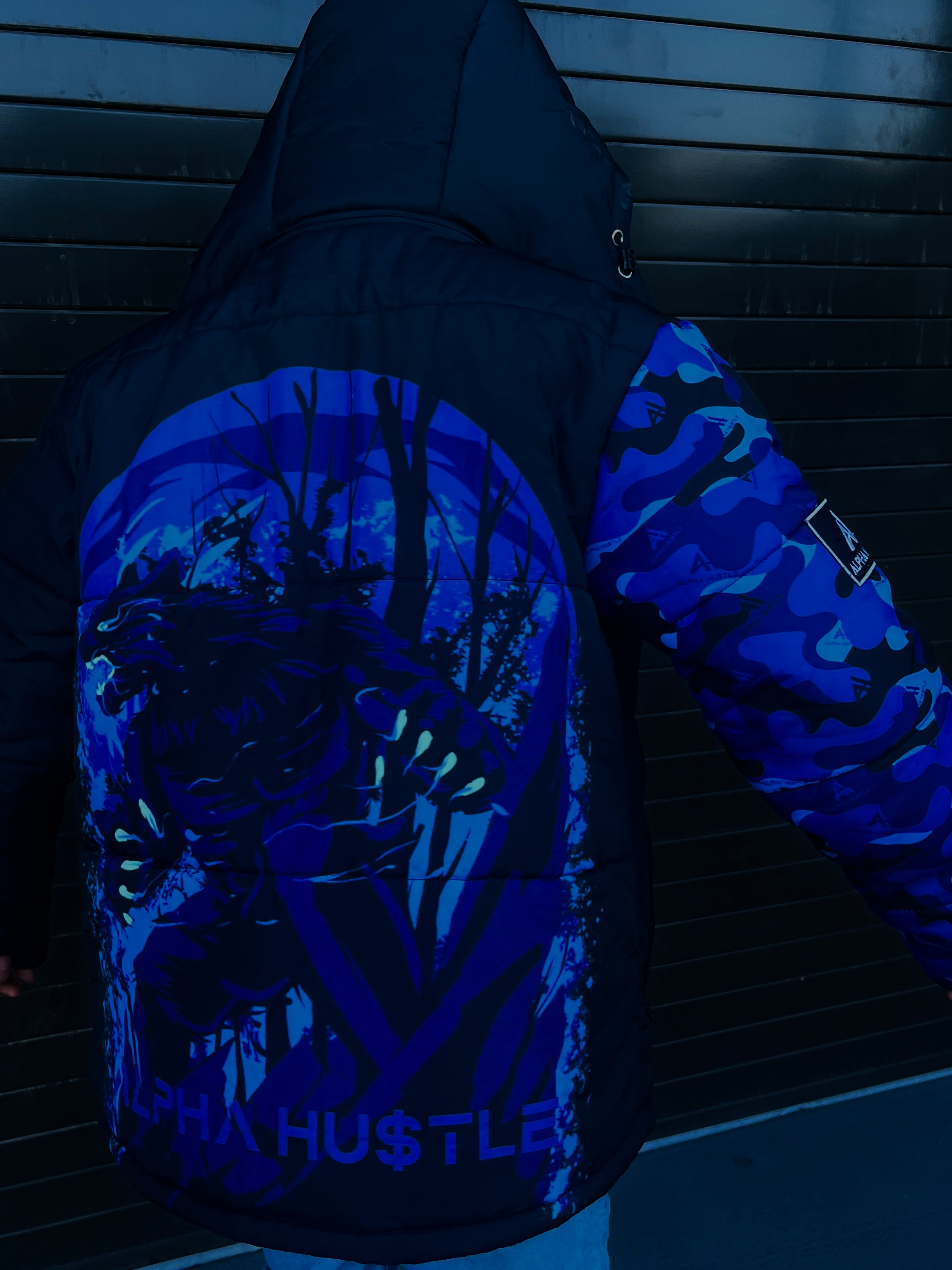 Blue Camo Force jacket