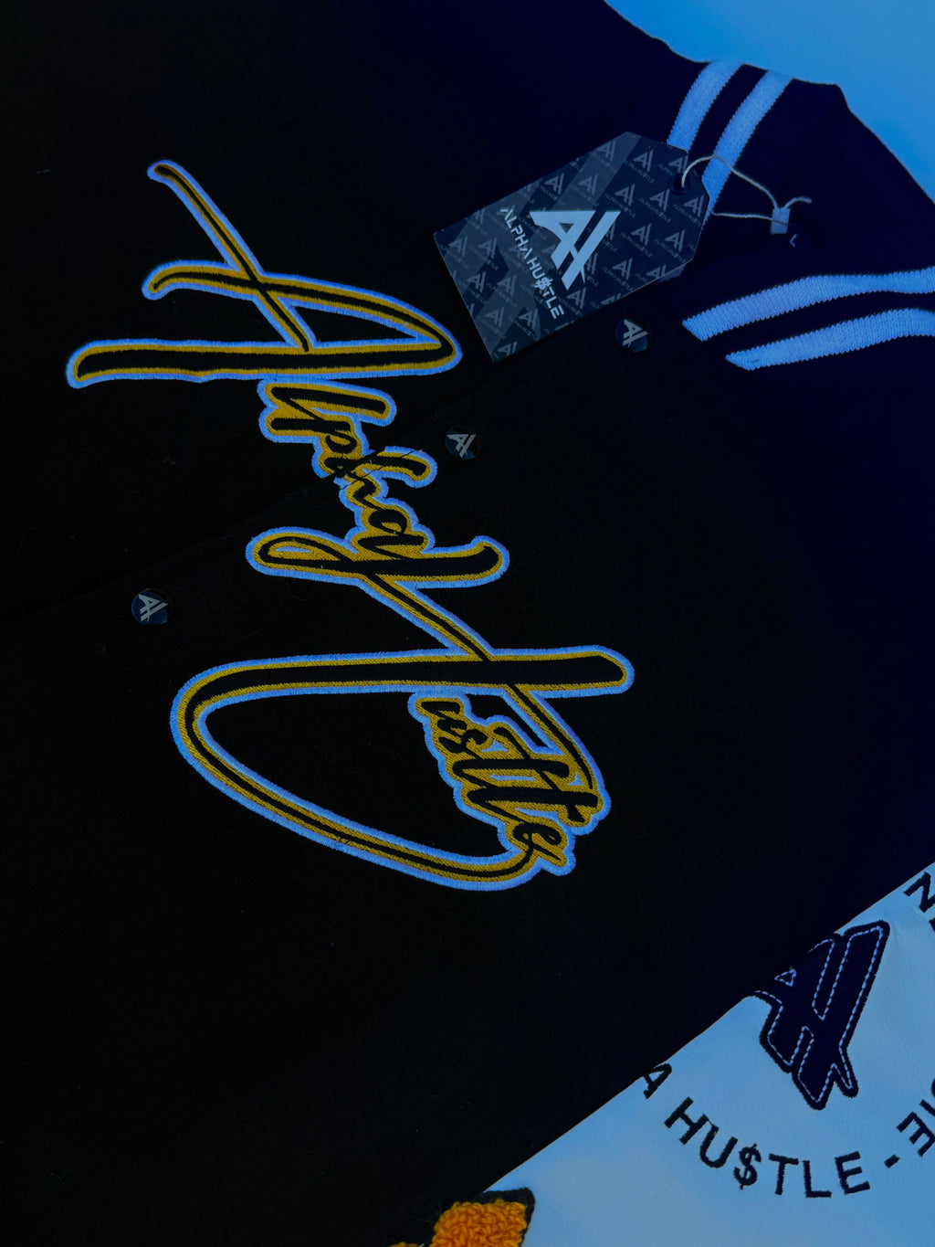 Black Yellow Motion varisty