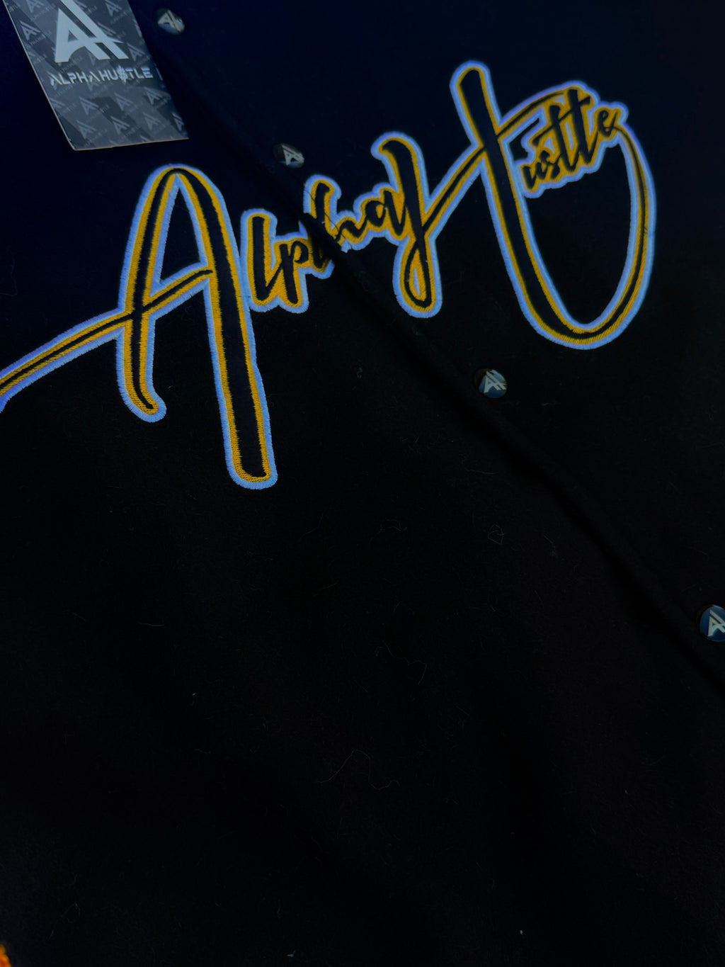 Black Yellow Motion varisty