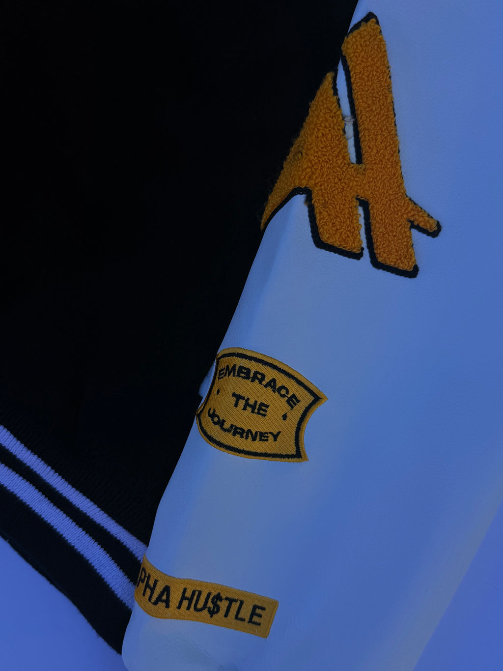 Black Yellow Motion varisty