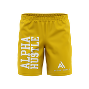 Yellow Alpha Hustle Shorts