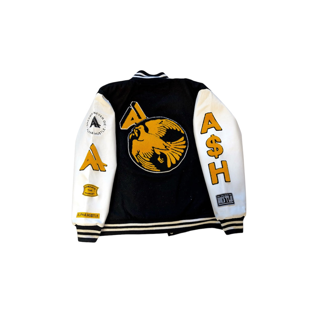 Black Yellow Motion varisty