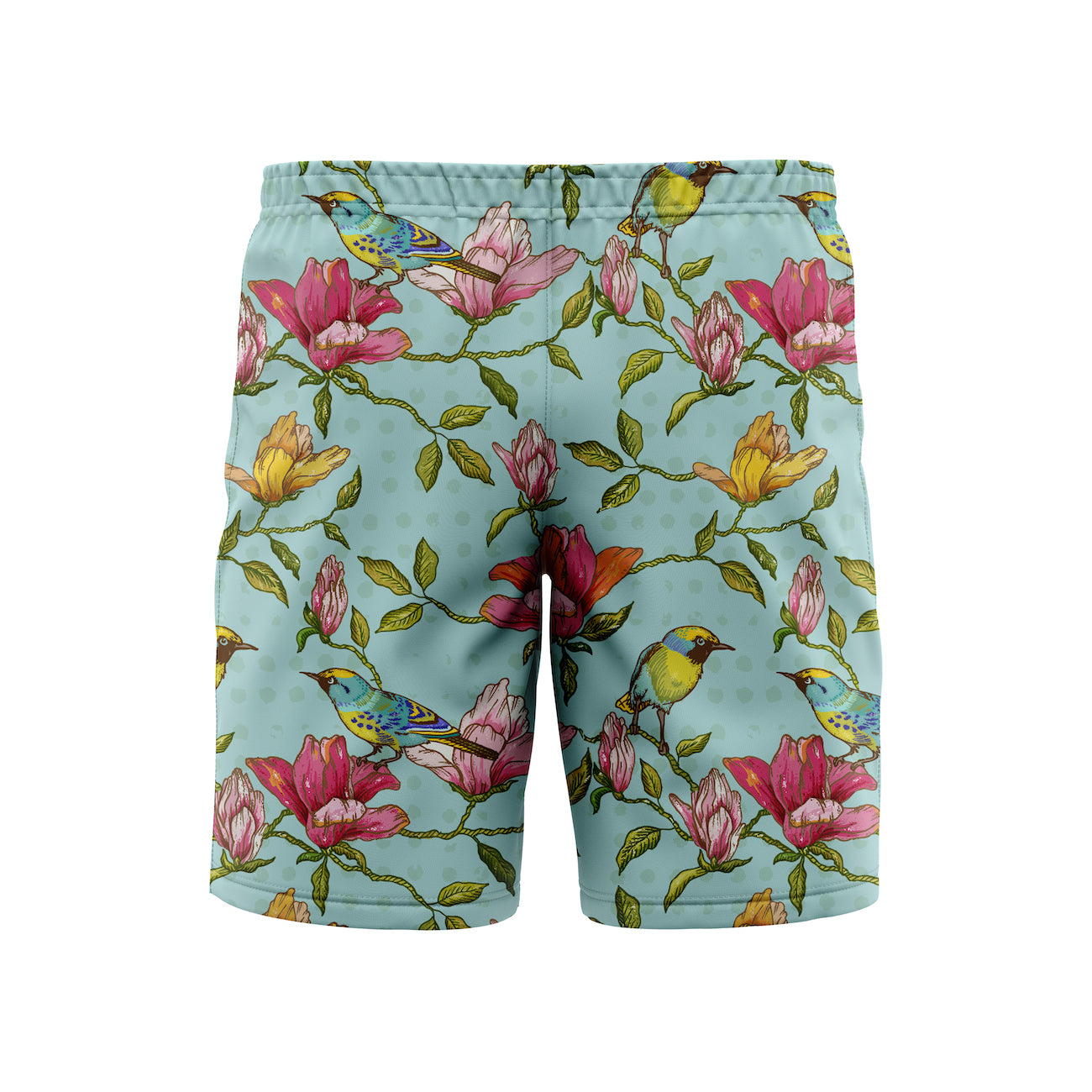 Alpha HuStle - Reckless Style Blue Floral Shorts