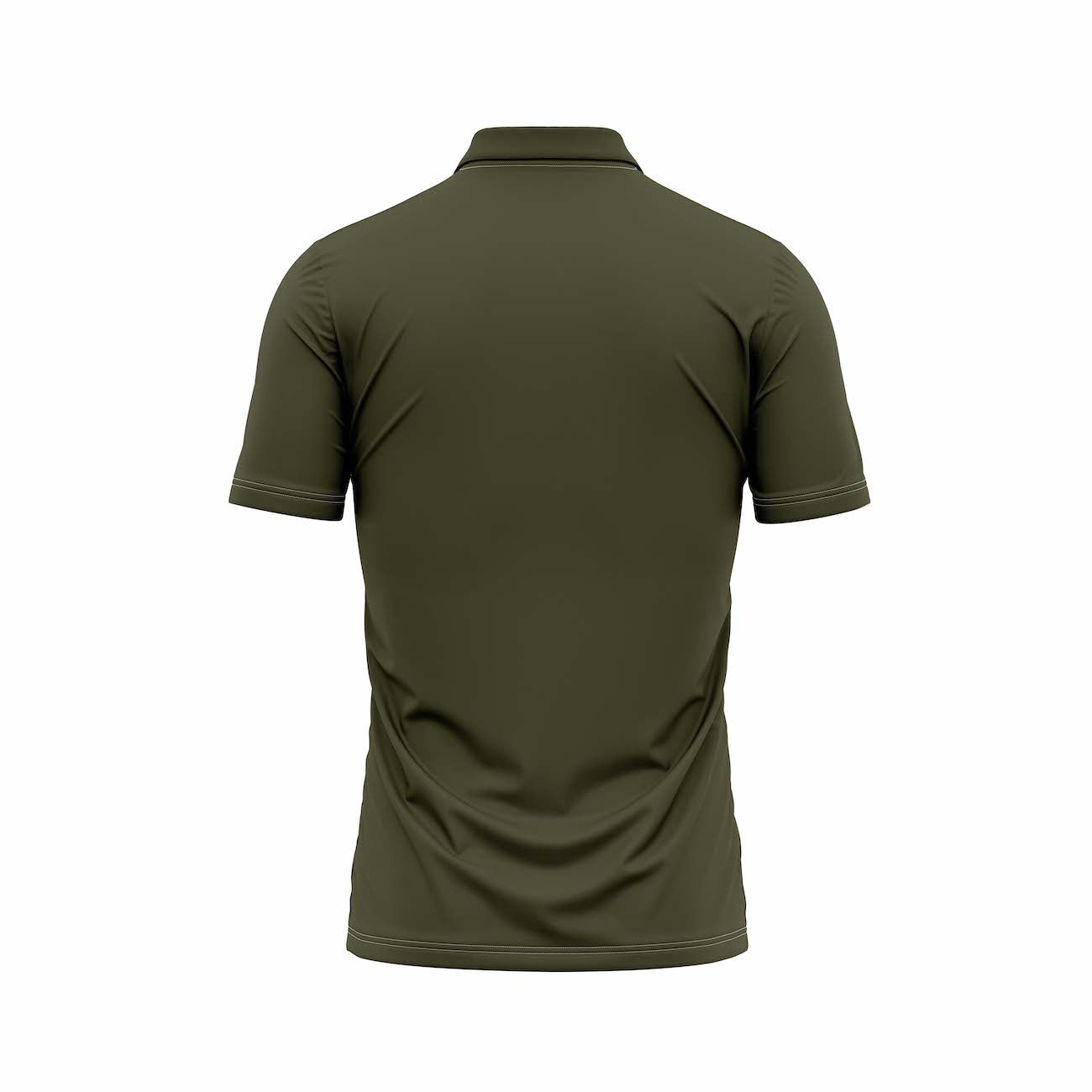 Alpha HuStle - Currency Flex Army Green Polo