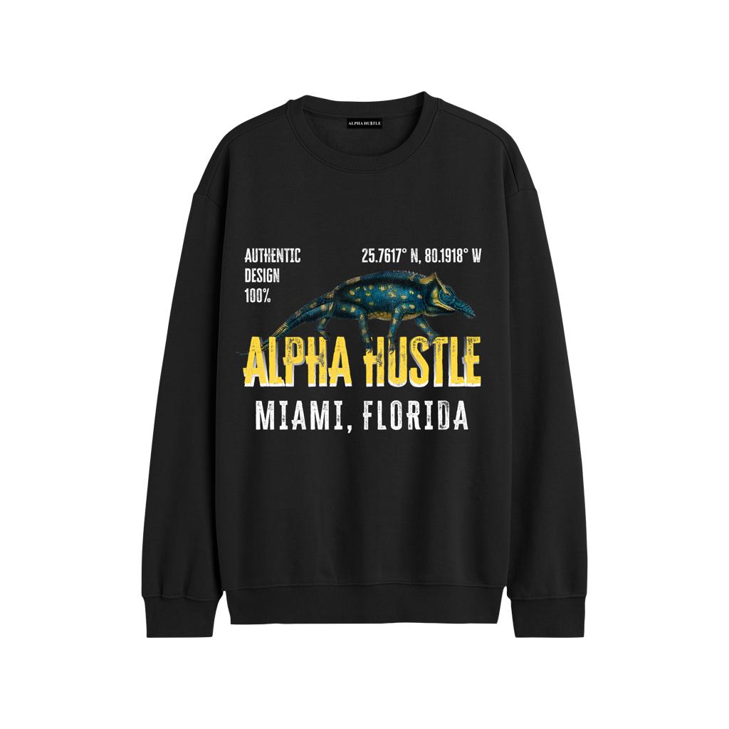 Chamillions by Alpha Hu$tle Rich Black Sweater