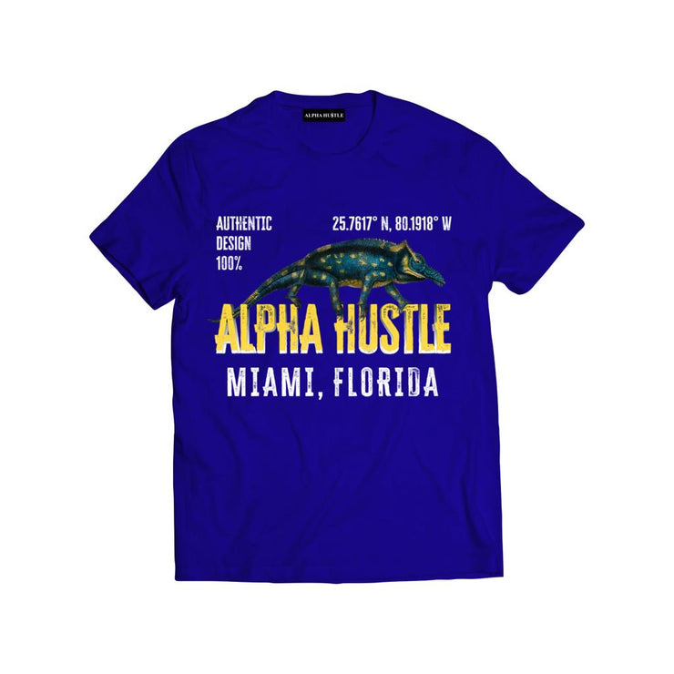 Chamillions by Alpha Hu$tle Luxury Blue T-Shirt