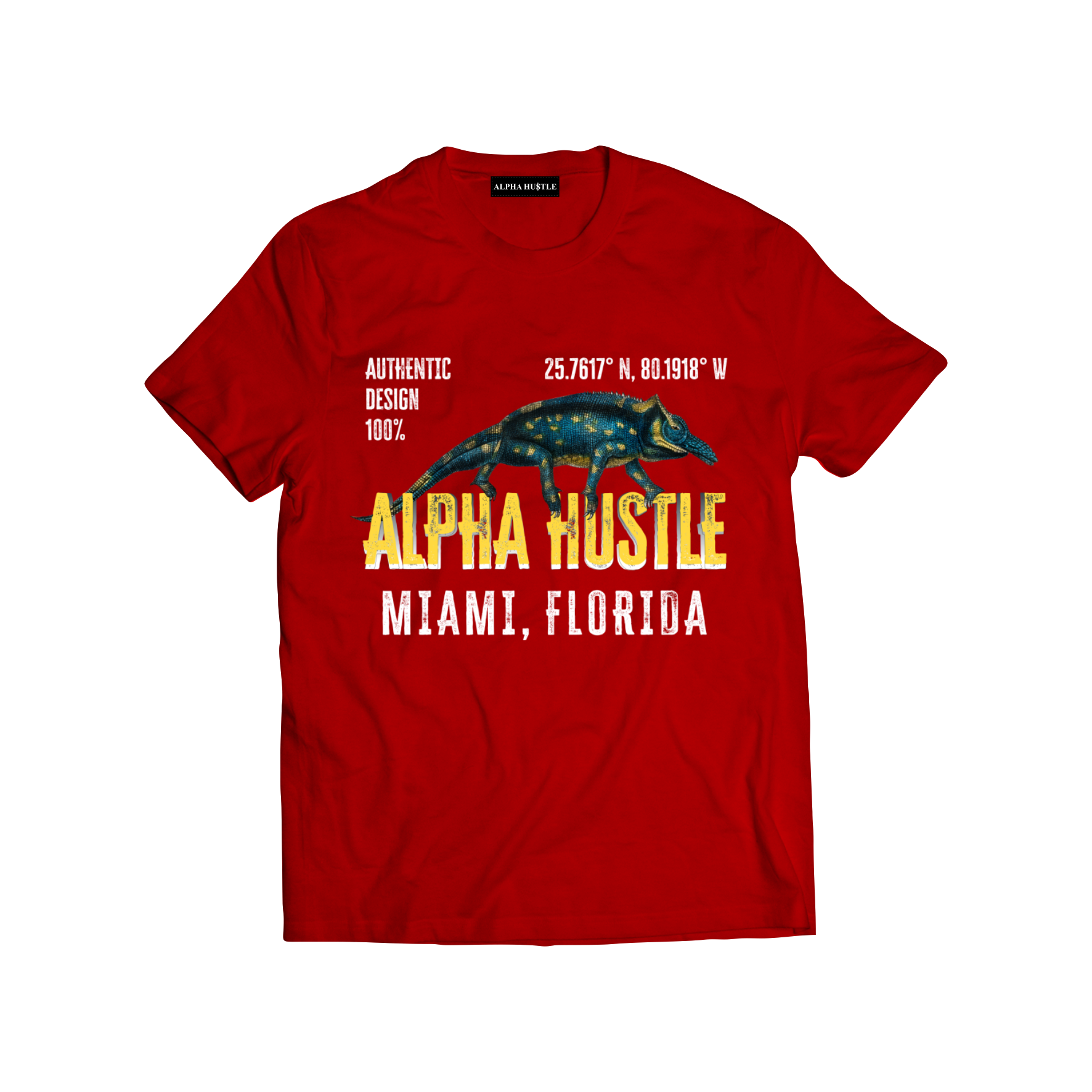 Chamillions by Alpha Hu$tle Ruby Red T-Shirt