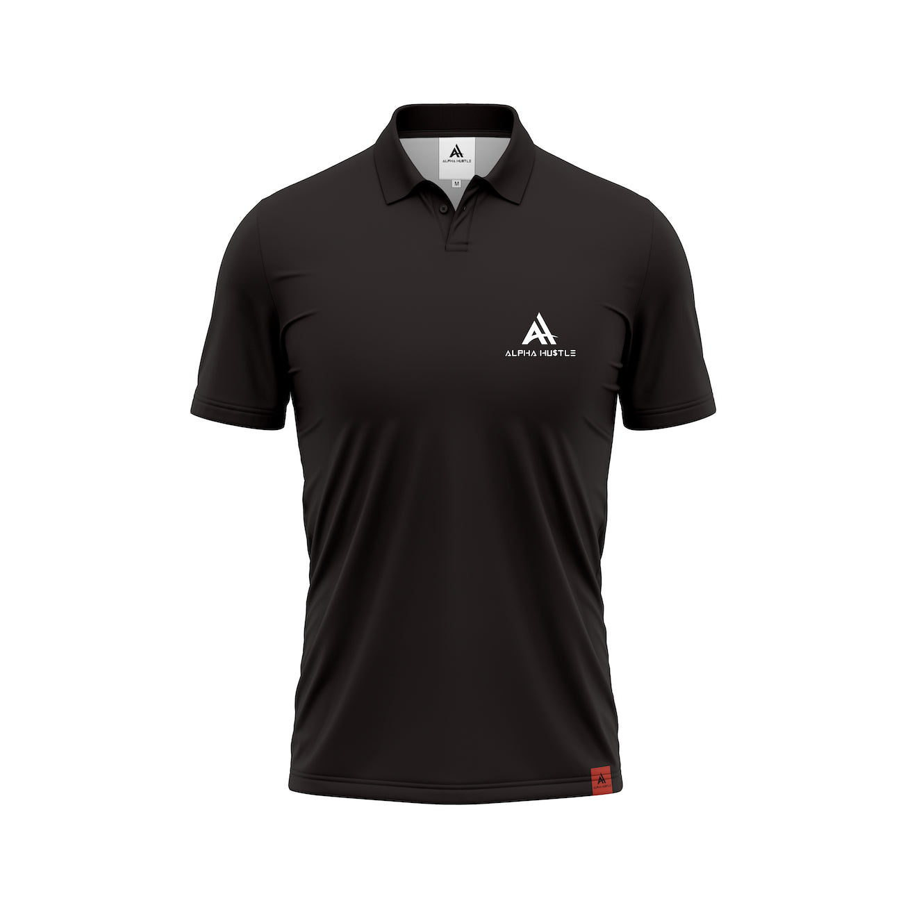 Alpha HuStle - Currency Flex Black Polo