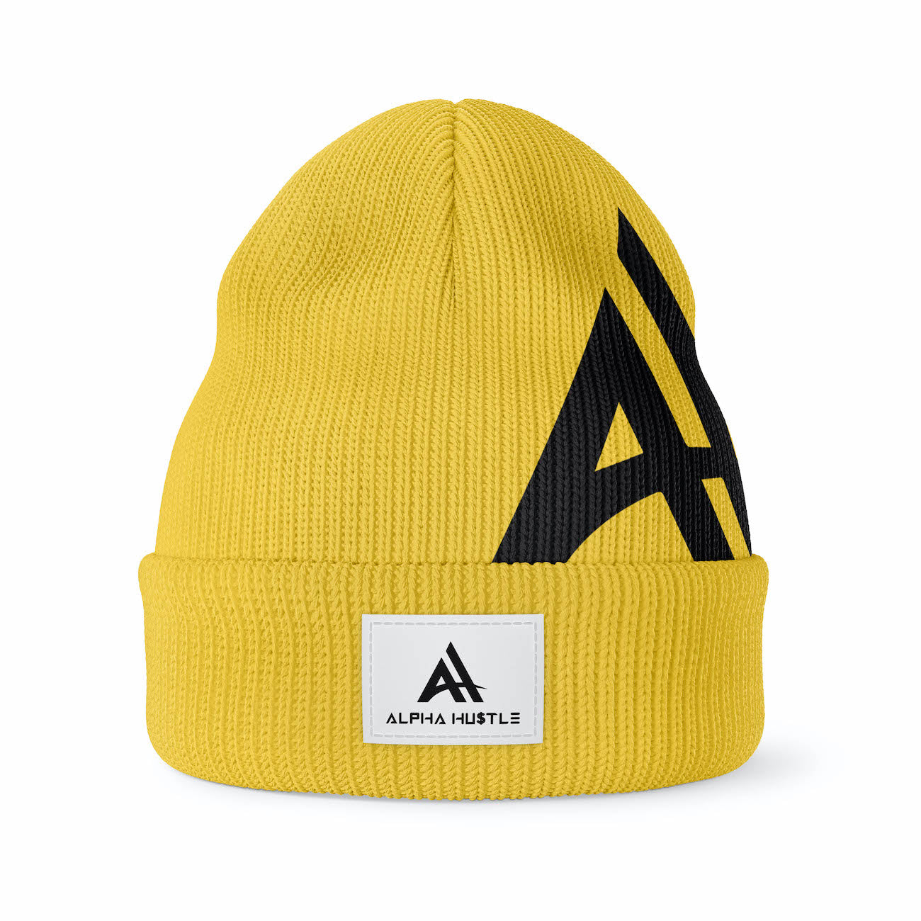 Alpha Hu$tle - Classic Flow Yellow Beanies